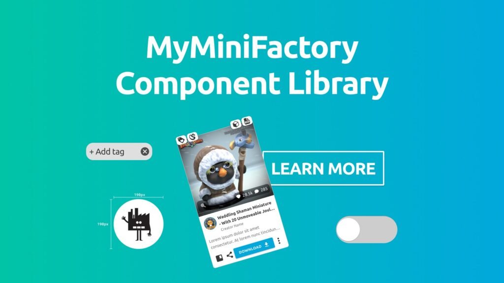 MyMiniFactory Component Library - Featured project