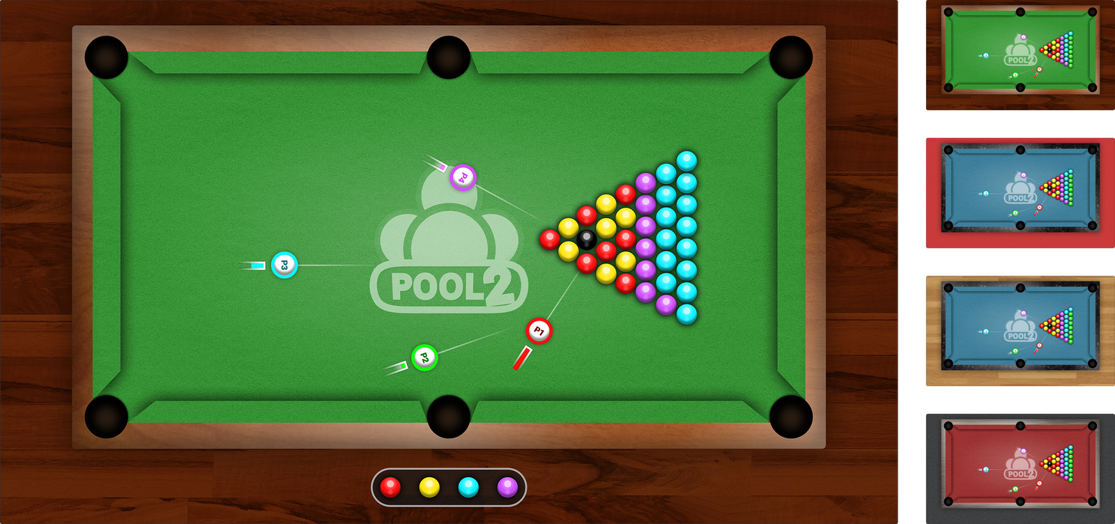 Pool2 - Table skins